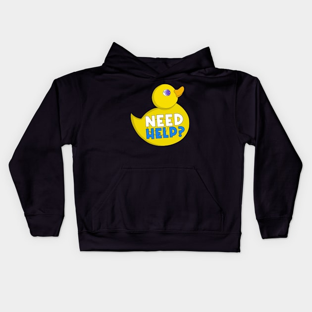 Need Help? Kids Hoodie by DiegoCarvalho